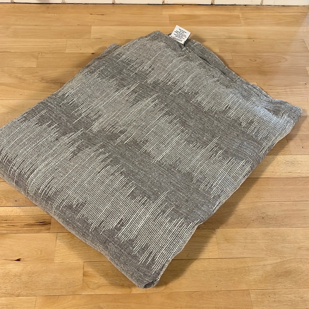 2 floor length curtains